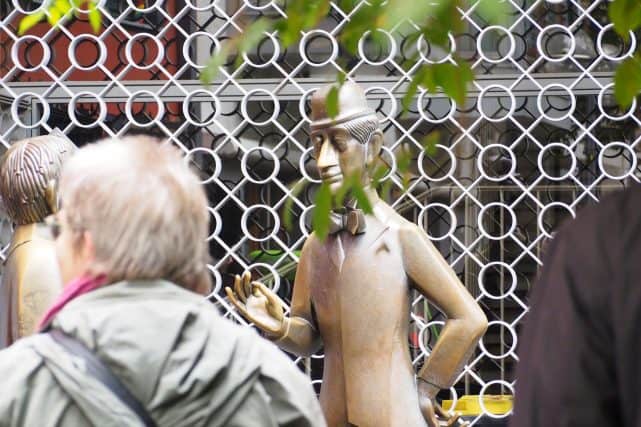 Bronze Tünnes und Schäl